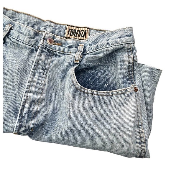 Vintage Forenza Women’s Mom Jean Shorts Cut Off Stone Wash 30” Waist‎ Y2K 90s - Picture 4 of 13
